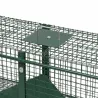 Cage piège acier galvanisé thermolaqué 100x30x35cm 