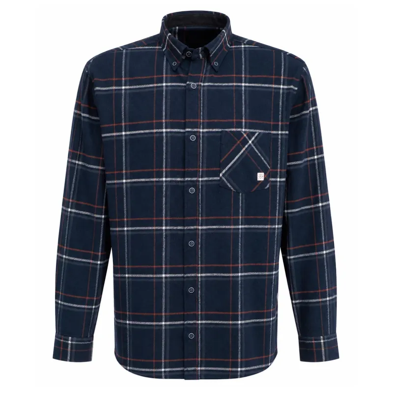 Chemise homme carreaux Sweet bleu marine - T6 à T2XL