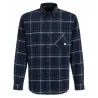 Chemise homme Sweet bleu marine flanelle grattée 200 g/m²