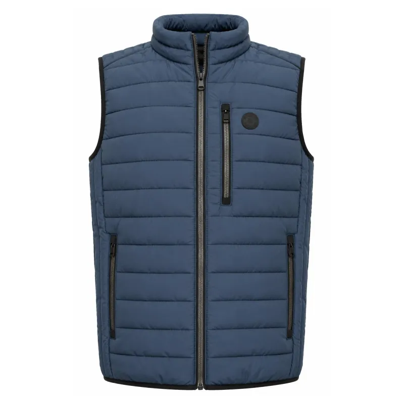 Doudoune sans manches Denzel bleu marine pour homme T6-T2XL