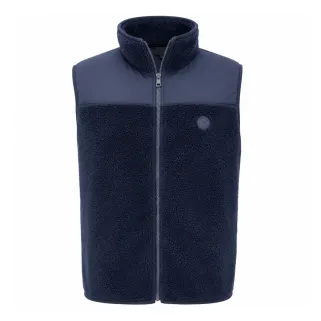 Gilet zippé sans manches Sid bleu marine pour homme