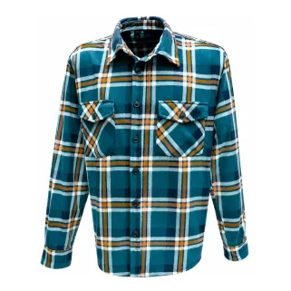 Surchemise polaire homme Soha indigo à carreaux