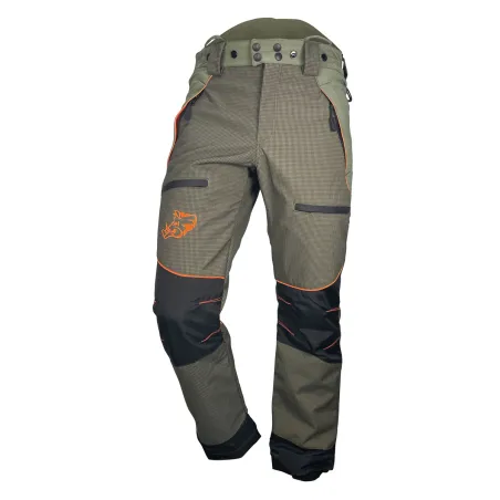 Pantalon Francital Cerbère vert anti-ronces | Ducatillon