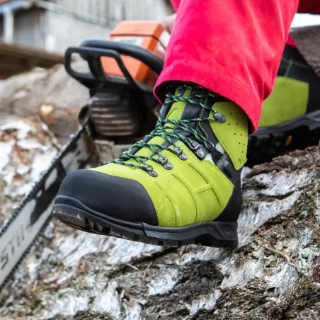 HAIX Protector Ultra 2.0 GTX vertes classe 2 | Ducatillon