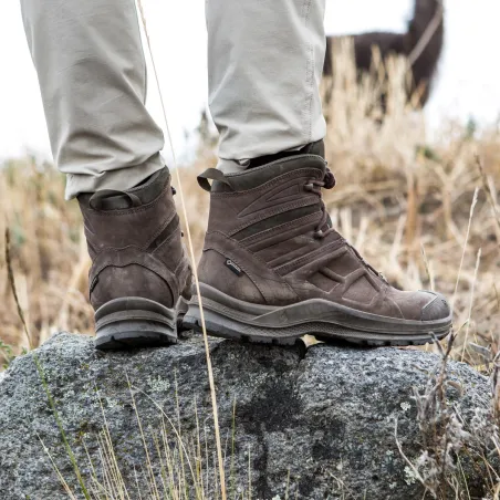 HAIX Black Eagle Nature GTX mid marron | Chaussures de chasse