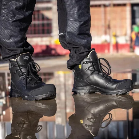 HAIX Black Eagle 610 S3S : chaussures de sécurité en cuir