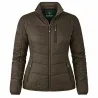 Veste chauffante femme marron taille 36/38 avec système chauffant intégré
