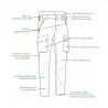 Pantalon Deerhunter Muflon Pro Light vert à membrane DEER-TEX