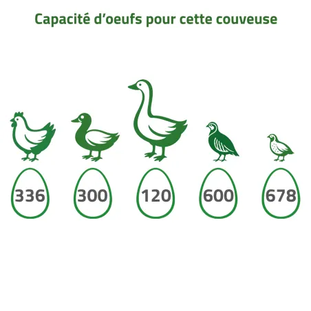 Couveuse Pro Expert Couvitech® 336 œufs
