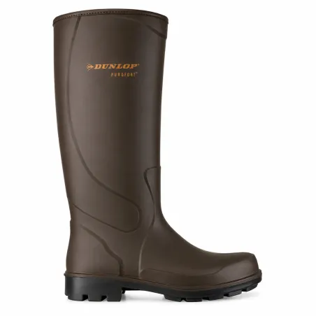 Bottes Dunlop Terroir Pro marron Purofort O4 | Ducatillon
