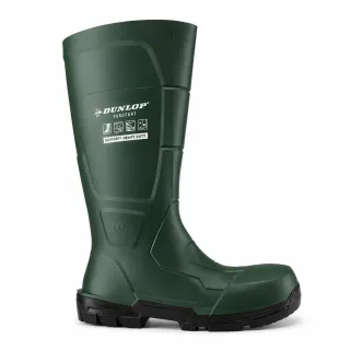 Bottes Dunlop JobGUARD vertes en Acifort O4 | Ducatillon