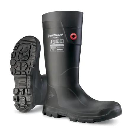 Bottes Dunlop TerraPro Purofort S5 SRC noires | Ducatillon