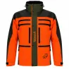 Veste de traque Francital Cerbère orange/vert | Ducatillon