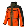 Veste de traque Francital Cerbère orange/vert | Ducatillon