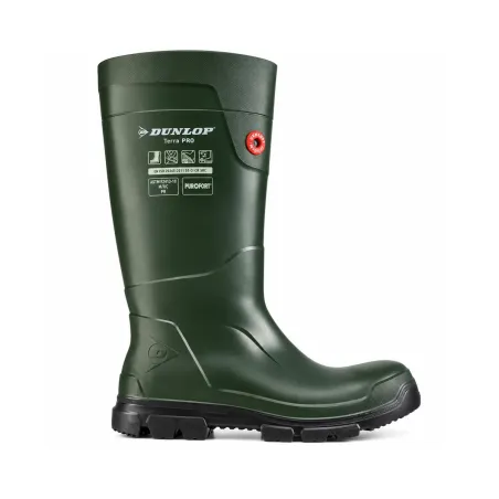 Bottes Dunlop TerraPRO vertes O4 en Purofort | Ducatillon