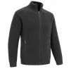 Gilet homme Galéo vert zippé avec doublure en micropolaire