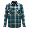 Surchemise homme Soha indigo micropolaire à carreaux | Ducatillon