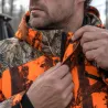 Veste Grand Nord Percussion imperméable orange | Ducatillon