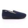 Chaussons Homme Fourrés Walas Bleu Marine - Confort Mémoire de Forme