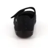 Chaussons Zulip Noirs à Scratch pour Femme - Confort et Style