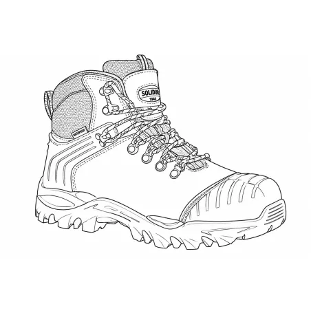 Chaussures de sécurité Colorado S7S Solidur | Ducatillon