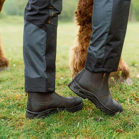 Bottines Solidur Appaloosa S7S sans lacets | Ducatillon