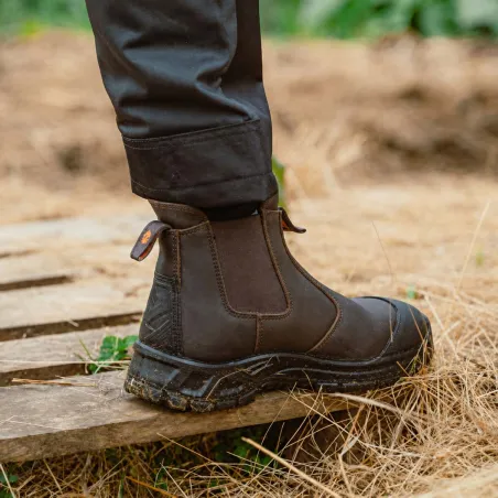 Bottines Solidur Appaloosa S7S sans lacets | Ducatillon