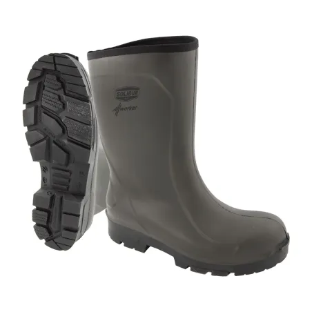 Demi-bottes de travail Allworker vert - Solithane résistante et isolante