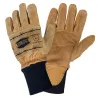 Gants Solidur de débardage en cuir avec renforts de paume