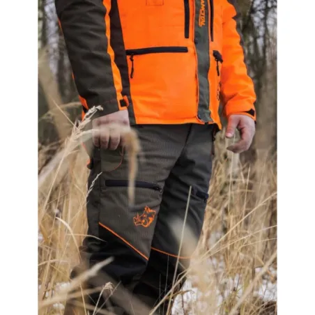Pantalon Francital Cerbère vert anti-ronces | Ducatillon