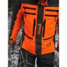 Veste de traque Francital Cerbère orange/vert | Ducatillon
