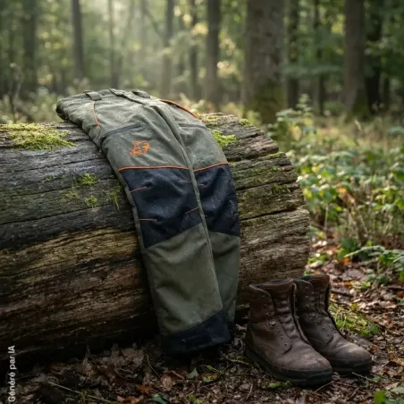Pantalon Francital Cerbère vert anti-ronces | Ducatillon