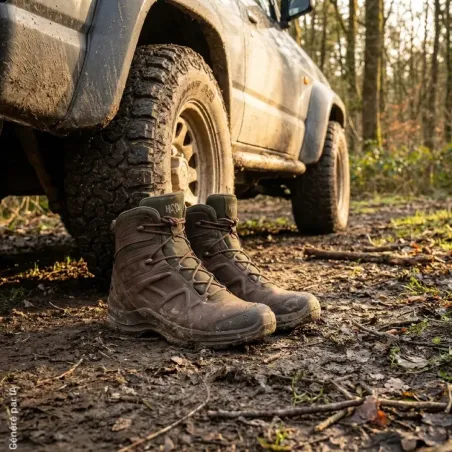 HAIX Black Eagle Nature GTX mid marron | Chaussures de chasse