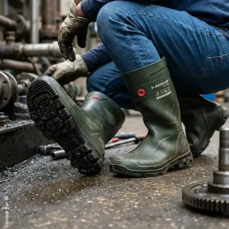 Bottes Dunlop TerraPRO vertes O4 en Purofort | Ducatillon