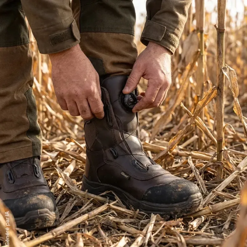 Chiruca Nevada BOA GTX marron | Chaussures de chasse isolantes