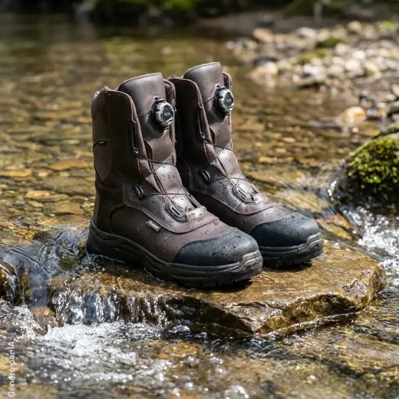 Chiruca Nevada BOA GTX marron | Chaussures de chasse isolantes