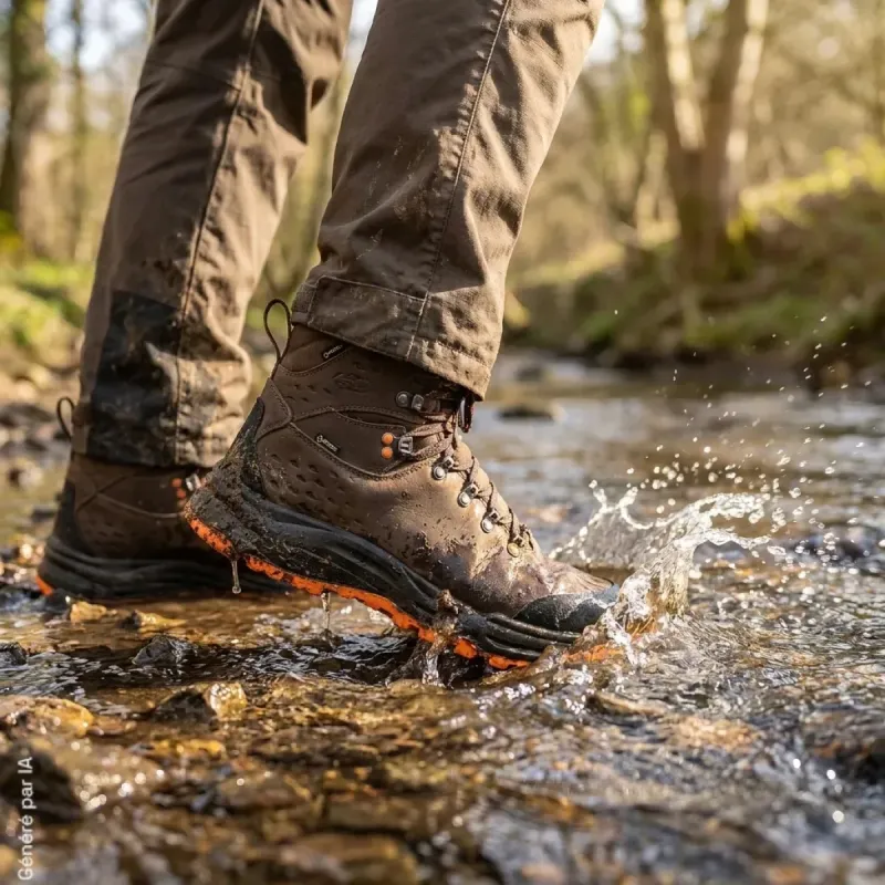 Chiruca Cedro Force GTX marron/orange | Chaussures de chasse