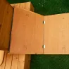 Nichoir flottant en bois pour oiseaux d’eau - 72 x 49 x 58 cm