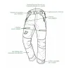 Pantalon Francital Cerbère vert anti-ronces | Ducatillon