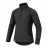 Base Layer Noir Col Zippé - Chasse Hivernale