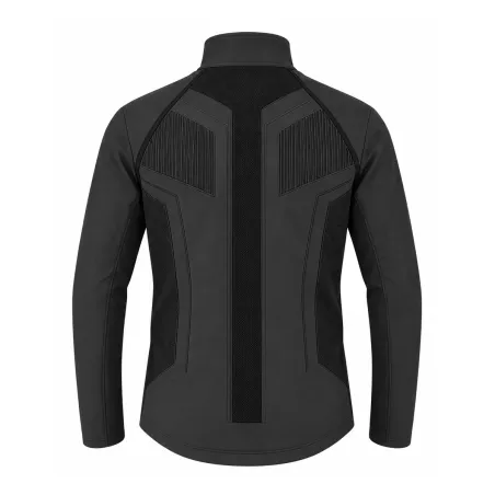 Base Layer Noir Col Zippé - Chasse Hivernale