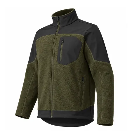 Veste polaire Stagunt Gadrat bronze à empiècements softshell