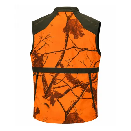 Gilet Stagunt Boar Blaze Camo déperlant à grandes poches