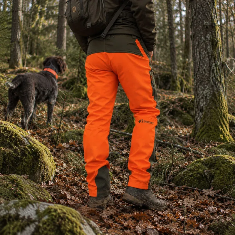 Pantalon Stagunt Wildtrack Blaze Uni étanche | Ducatillon
