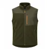 Gilet polaire Stagunt Expert bronze stretch à col montant
