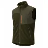 Gilet polaire Stagunt Expert bronze stretch à col montant
