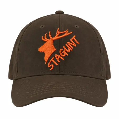 Casquette Stagunt Peisey Bison en polyester suédé réglable
