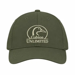 Casquette Gabion Unlimited kaki légère à coutures renforcées