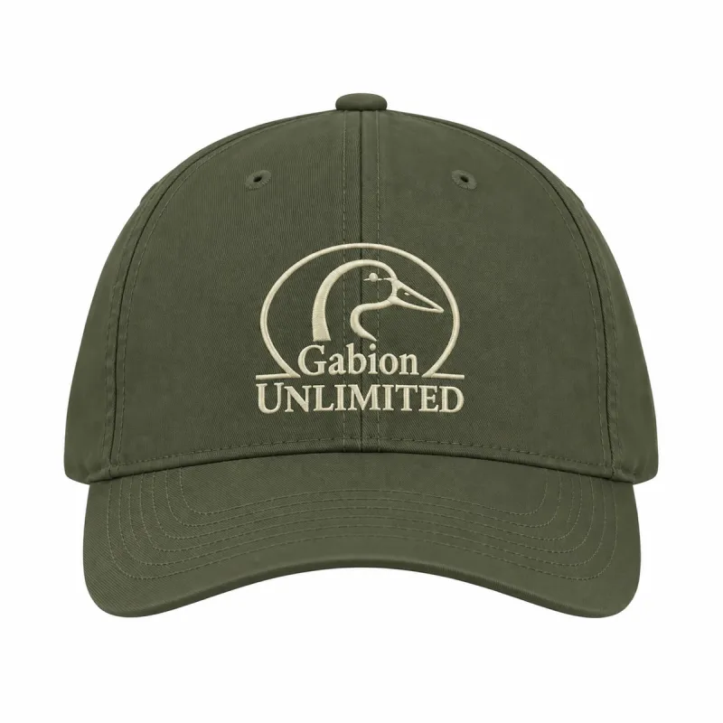 Casquette Gabion Unlimited kaki légère à coutures renforcées