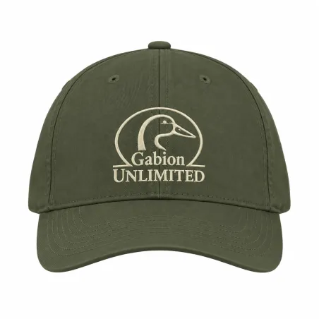 Casquette Gabion Unlimited kaki légère à coutures renforcées